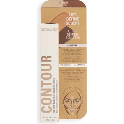 Revolution Konturovací tyčinka Medium Fast Base Contour Stick 8,6 g – Hledejceny.cz