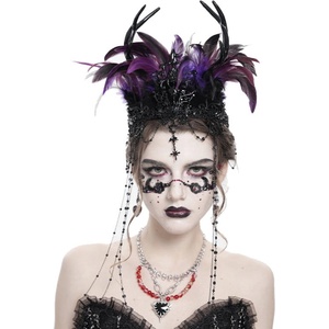 Devil fashion корона DEVIL FASHION - Gothic - Black and Purple - EAS033