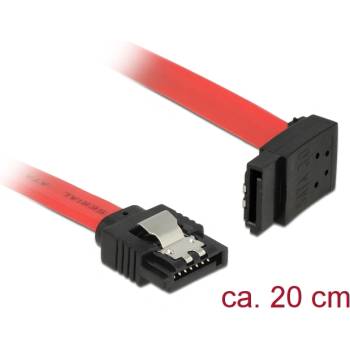 Delock SATA кабел на Delock със скорост 6 Gb/s, с прав, насочен нагоре конектор, 0, 2 м (83972) (83972)