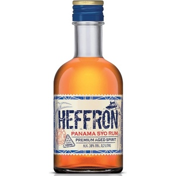 Heffron Rum 38% 0,2 l (holá láhev)