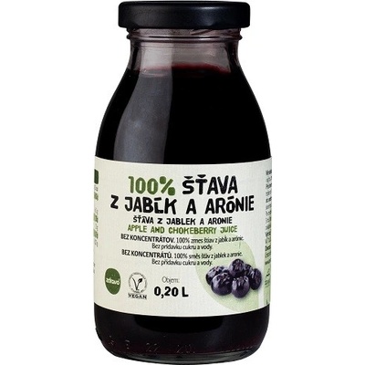 Zdravo 100% arónia a jablko 200 ml