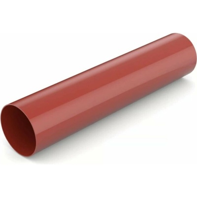 Covernit Plastový odkvapový zvod 63 mm červená
