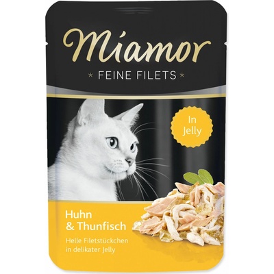 Miamor Cat Filet kuře a tuňák jelly 100 g