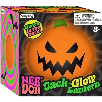 Schylling NeeDoh Halloweenská dýně svítící ve tmě