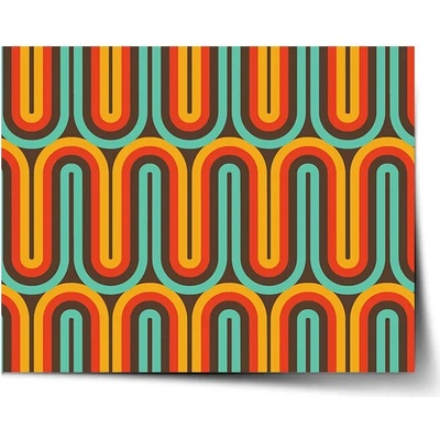 Sablio Plagát Retro vlny - 60x40 cm