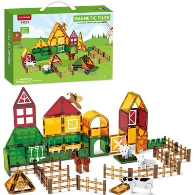 Magnetic Tiles Farm - 76 ks