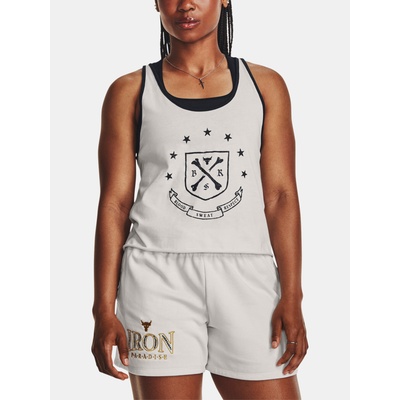 Under Armour Project Rock Q3 Arena Tank Потник Under Armour | Byal | ЖЕНИ | XS