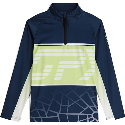 Spyder Boys Web-Zip T-Neck True Navy