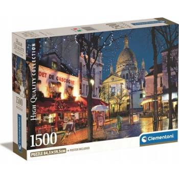 Clementoni High Quality Collection Paris Montmartre Пъзел 1500 броя Пейзажни (GXP-910383) (GXP-910383)