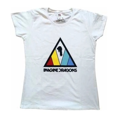 Imagine DragonsTriangle Logo Girly White – Zboží Mobilmania