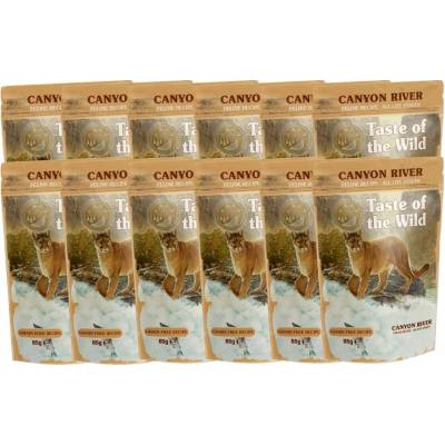 12 x TOW Canyon River pouches cat 85 g