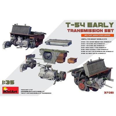T-54 Early Transmission Set MiniArt 1:35
