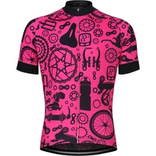 Kolor s krátkým rukávem PARTS PINK dámský