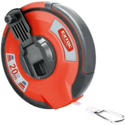 EXTOL PREMIUM pásmo 50m/13mm ocel, obal ABS/pryž, navíjecí poměr 3:1, 8821095