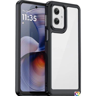 Motorola Moto G55 5G Colorful TPU Калъф и Протектор