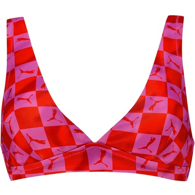 PUMA 701237621 bikini top - Red (Electric Orchid / Red)