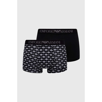 Emporio Armani Underwear Боксерки Emporio Armani Underwear (2 броя) в черно (111210.4R504)