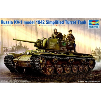 Trumpeter KV-1 model 1942 Simplified Turret Tank 1:35