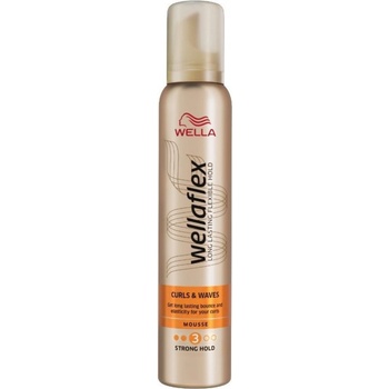 Wella Wellaflex Пяна за коса Curls & Waves 3, 200 ml