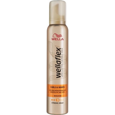 Wella Wellaflex Пяна за коса Curls & Waves 3, 200 ml
