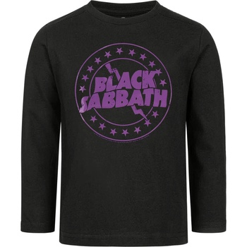 METAL-KIDS детска тениска с дълъг ръкав Black Sabbath - Emblem - Black/Purple - METAL-KIDS - 809.36. 8.91