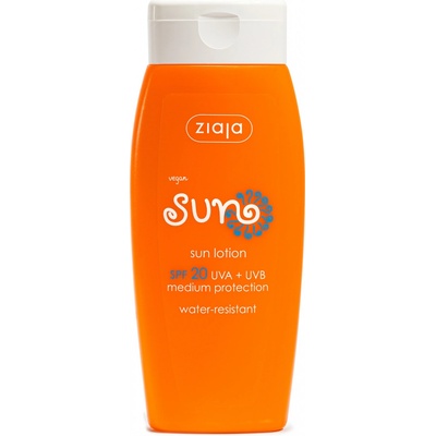 Ziaja Sun vodeodolné mlieko na opaľovanie SPF20 150 ml