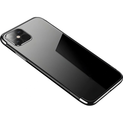 Samsung Калъф Clear Color с цветен кант за Samsung Galaxy S21 Plus 5G - Черен KP10822