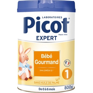 Picot Мляко за кърмачета Picot - Bebe Gourmand 1, 0-6 м, 800 g (117533901) - ozone