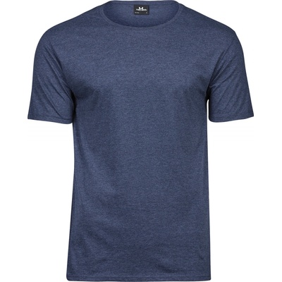 Tee Jays 5050 pánské melírované tričko denim melange modrá