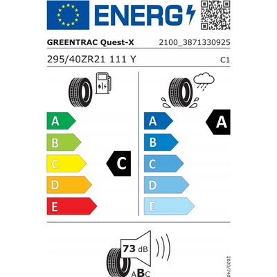 Greentrac QUEST-X 295/40 R21 111Y
