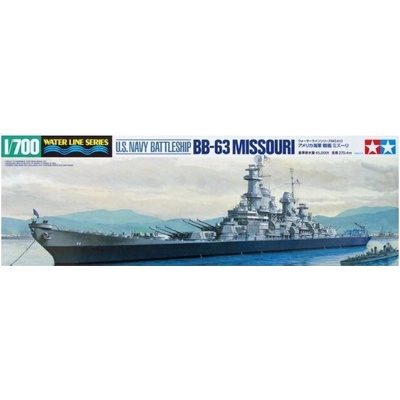 Tamiya US Missouri Battleship Water Line 1:700