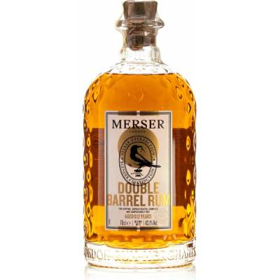 Merser & Co Merser Double Barrel Rum 43,1% 0,7 l (holá láhev)