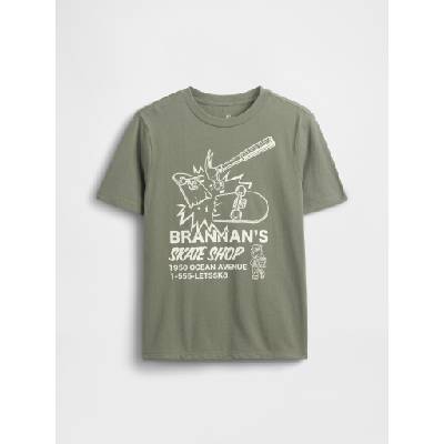 GAP Бебешка тениска с щампа Gap GAP | Zelen | Момчешки | XS