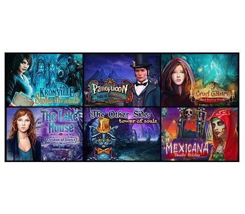 Hidden Object 6-in-1 bundle