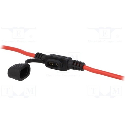 SCI R3-43A Zásuvka; 11,9mm; 30A; na kabel; Výv: vodiče; Kontakty: mosaz; PVC
