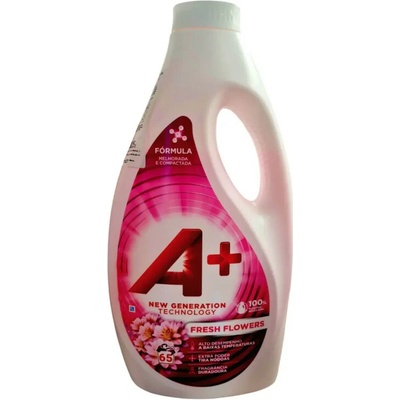 A+ Prací gél Fresh flowers 2,925 l 65 PD