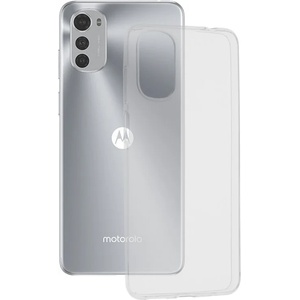 Techsuit Калъф за Motorola Moto E32 / E32s - Прозрачен силикон - Прозрачен