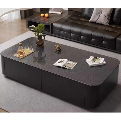 LuxuryForm Design Aston 120 x 60 x 36 cm čierny s tmavou doskou