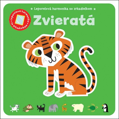 Zvieratá-leporelová harmonika so zrkadielkom
