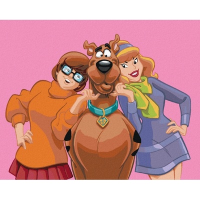 ZUTY Malování podle čísel SCOOBY VELMA A DAPHNE SCOOBY DOO – Hledejceny.cz