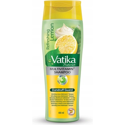 Dabur Vatika Refreshing Lemon Šampon proti lupům citron 400 ml
