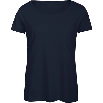 B&C Tričko Triblend dámské krátký rukáv COT 01TW5600300 Navy