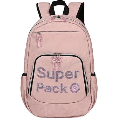 S-Cool Ученическа раница s-cool олекотена superpack, цвят пепел от рози