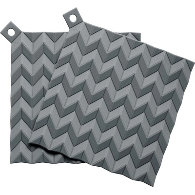 Rig-Tig Подложки за горещи съдове Hold-on тъмносиви 2 бр (Z00208)