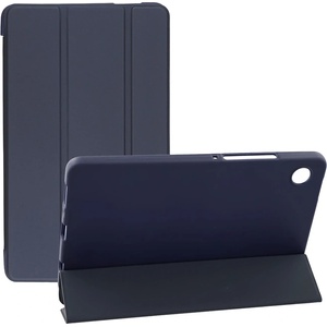  Калъф тефтер за таблет Tri-fold Stand за Samsung Galaxy Tab A11 Plus, Тъмно син