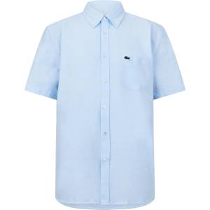 Lacoste Мъжка риза с къс ръкав Lacoste Short Sleeve Oxford Shirt Mens - Blue F6Z - sportihobi - 279,66 лв