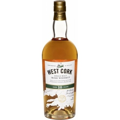 West Cork Single Malt 10y 40% 0,7 l (holá láhev)