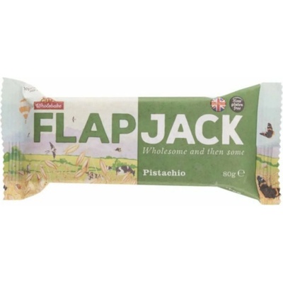 Wholebake Flapjack ovsený pistáciový bez lepku 80 g