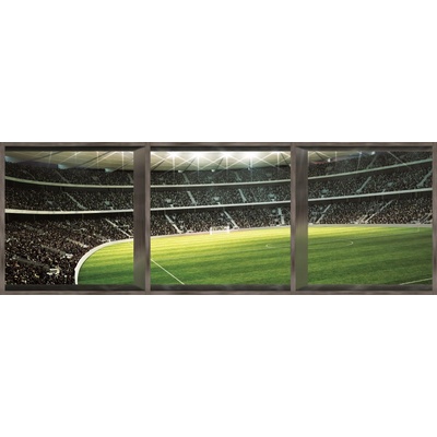 Preinterier FT0503 Fototapeta na stenu Futbalový štadión -okno vlies 620cm x 219cm