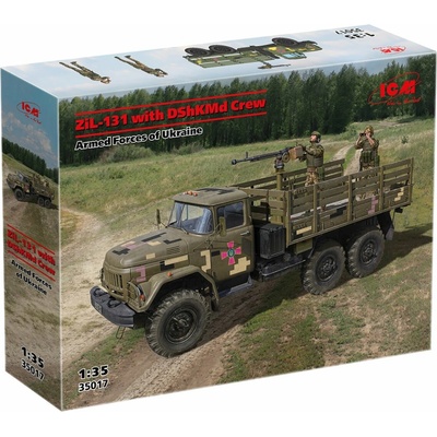 ICM ZiL-131 with DShKMd Crew Armed Forces of Ukraine 1:35